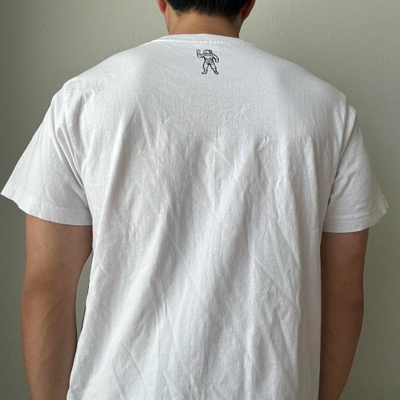 Billionaire Boys Club Puffer Logo Graphics White Tee Shirt BBC - Picture 3 of 7